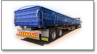 Blue Drop Side Flat Deck