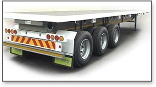 Flatdeck Trailer White